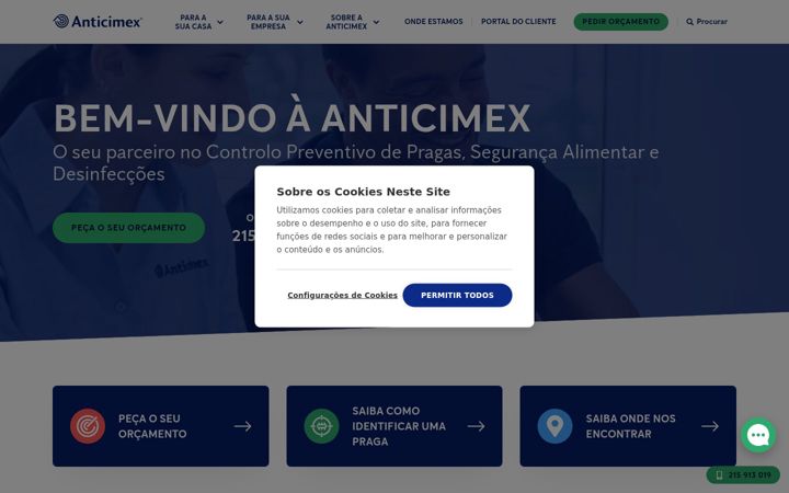 Screenshot of anticimex.pt