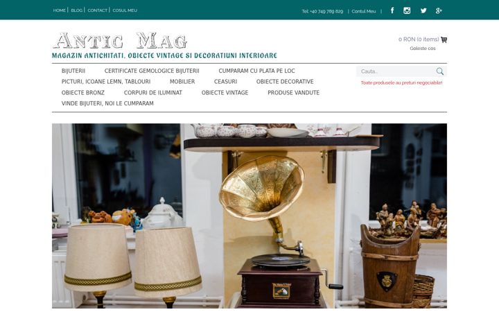 Screenshot of anticmag.com