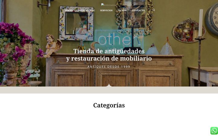 Screenshot of anticmaniac.com