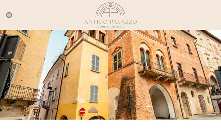 Screenshot of antico-palazzo.it