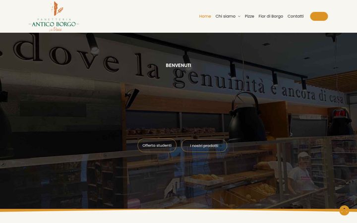 Screenshot of anticoborgopanetteria.altervista.org