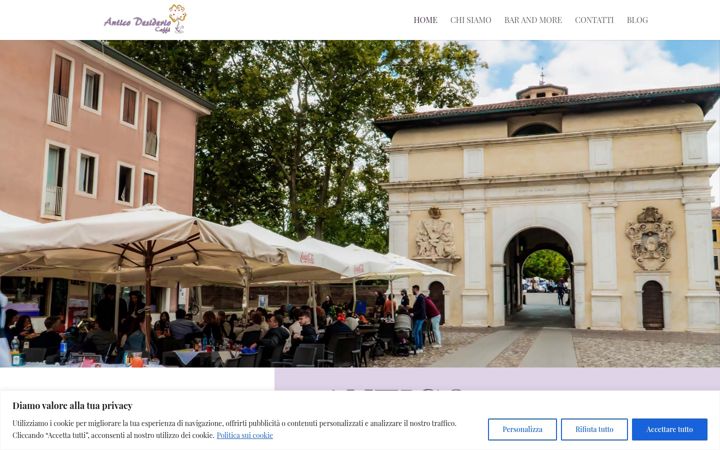 Screenshot of anticodesiderio.it