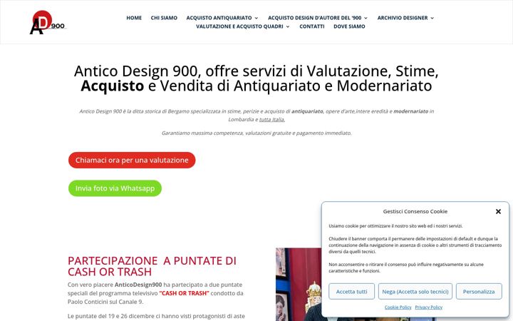Screenshot of anticodesign900.com