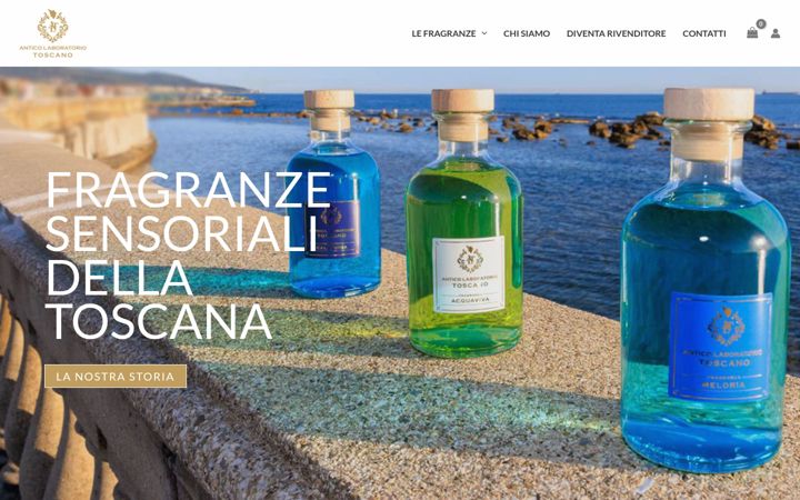 Zrzut ekranu anticolaboratoriotoscano.it