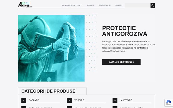 Screenshot of anticor.ro