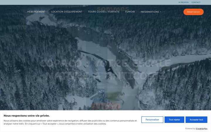 Screenshot of anticosticopaco.ca