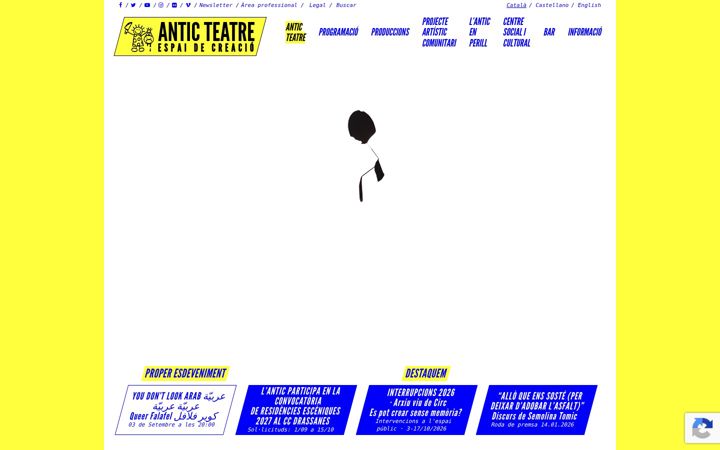 Skærmbillede af anticteatre.com