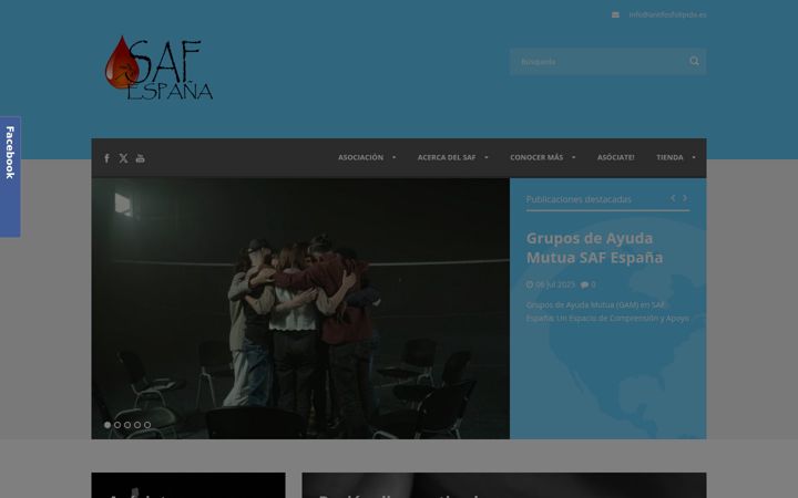 Screenshot stránky antifosfolipido.es