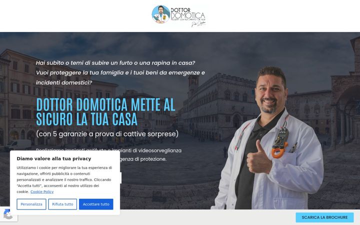 Screenshot of antifurtiperugia.it
