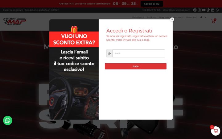 Screenshot of antifurtoauto.com