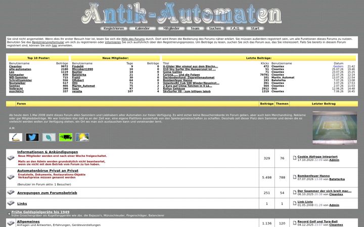 Screenshot of antik-automaten.de