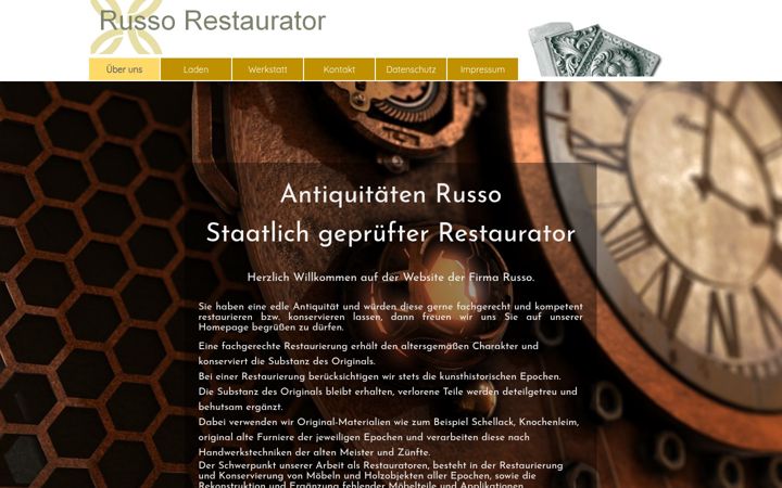 Screenshot of antik-russo.de