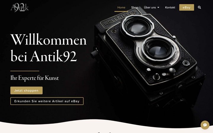 Screenshot of antik92.de