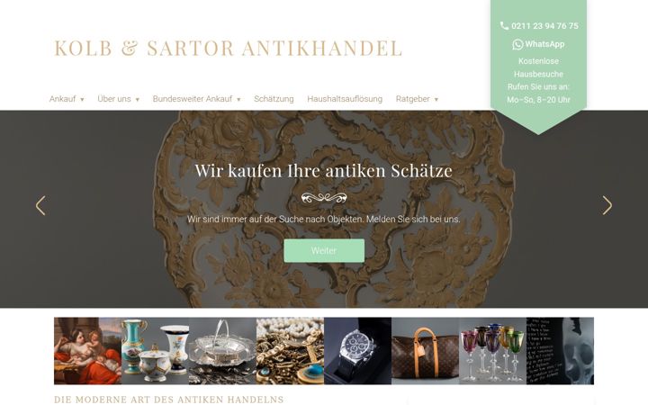 Screenshot of antikankauf.net