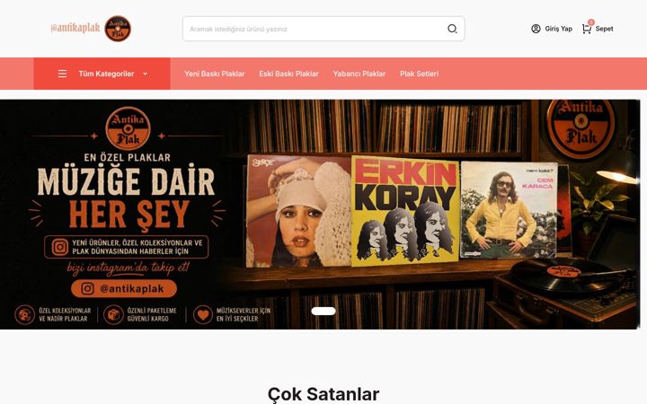Screenshot of antikaplak.com