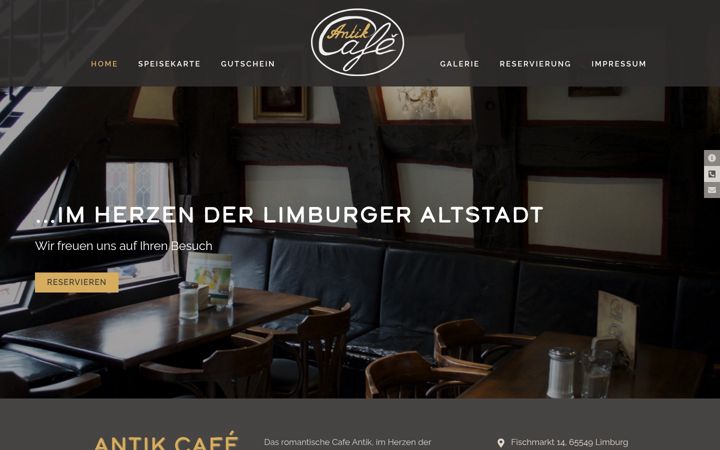 Captura de pantalla de antikcafe-limburg.de