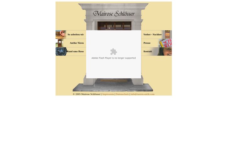 Screenshot van antike-haustuer.com