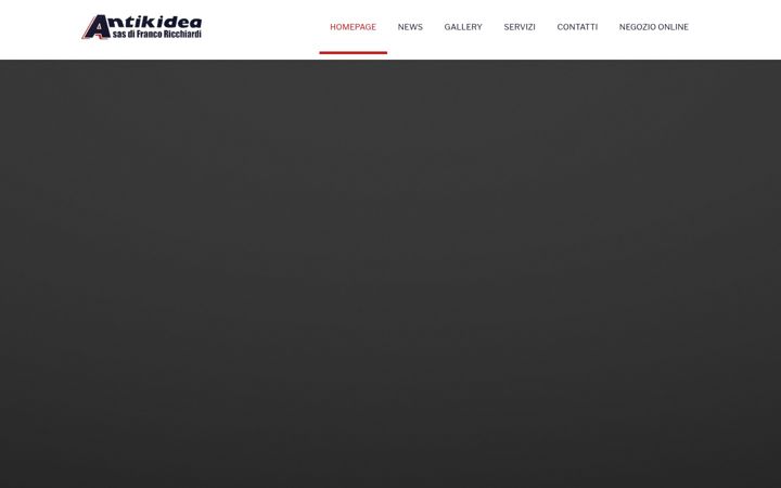Screenshot van antikidea.com