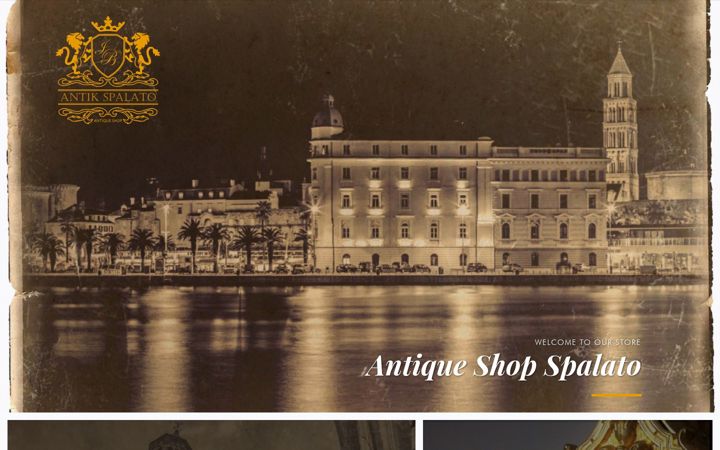 Screenshot of antikspalato.com