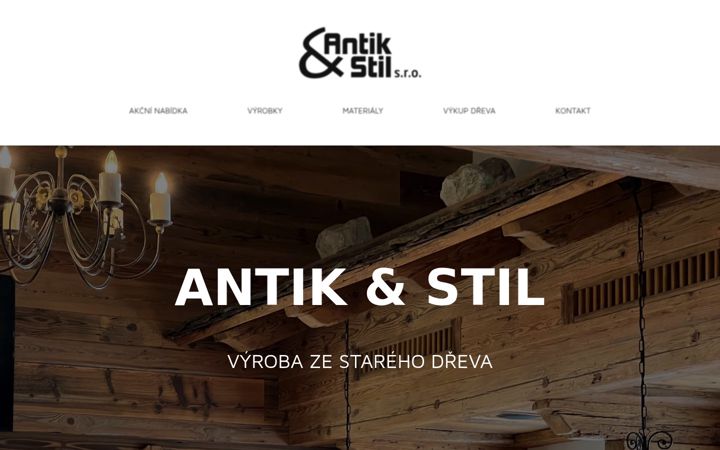 Screenshot of antikstil.com