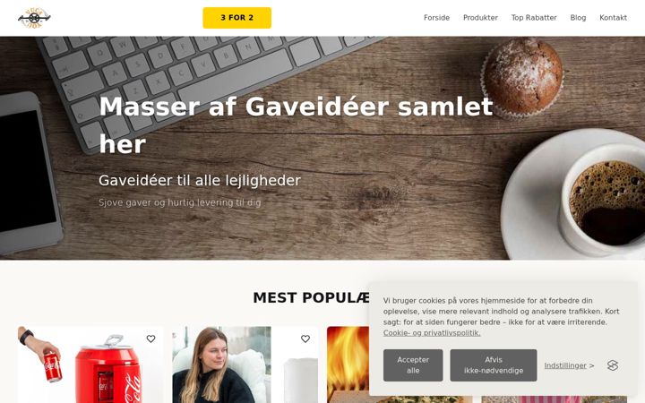 Skjermbilde av antikulriksholm.dk