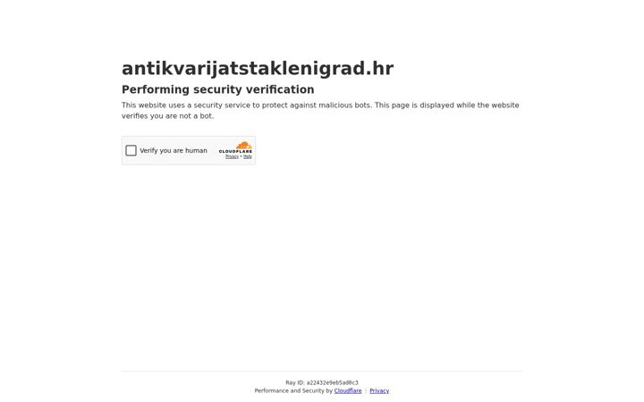 Screenshot of antikvarijatstaklenigrad.hr