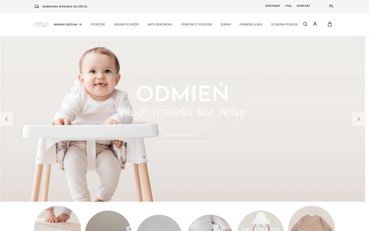 Screenshot van antilda.com