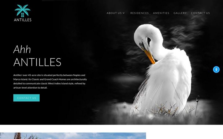 Screenshot of antillesnaples.com