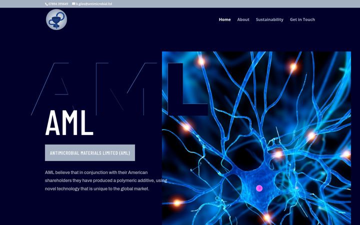 Screenshot of antimicrobial.ltd