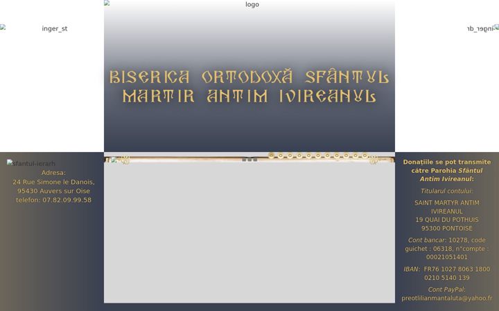 Screenshot of antimivireanul.fr