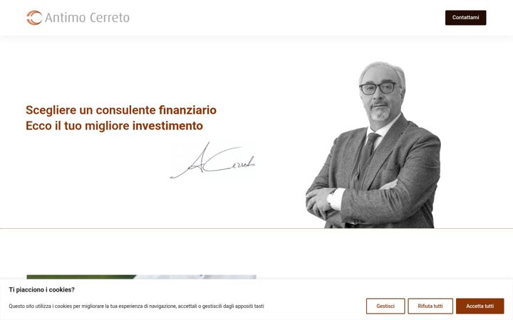 Screenshot ta' antimocerreto.it