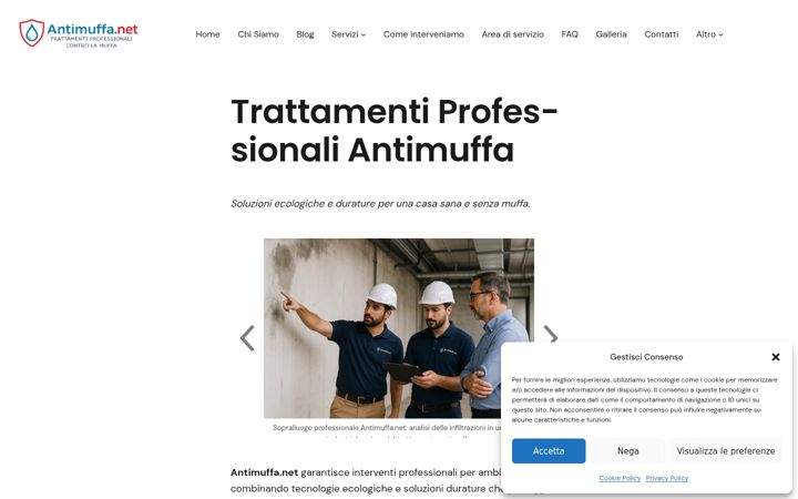 Screenshot of antimuffa.net