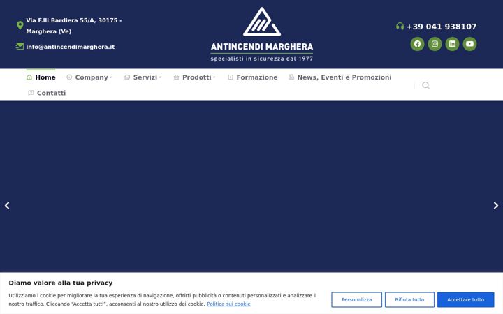Screenshot of antincendimarghera.it