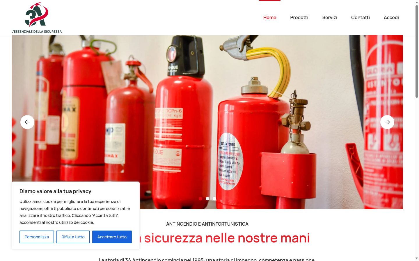 Screenshot tal-banner tal-kunsens muri qabel kwalunkwe interazzjoni