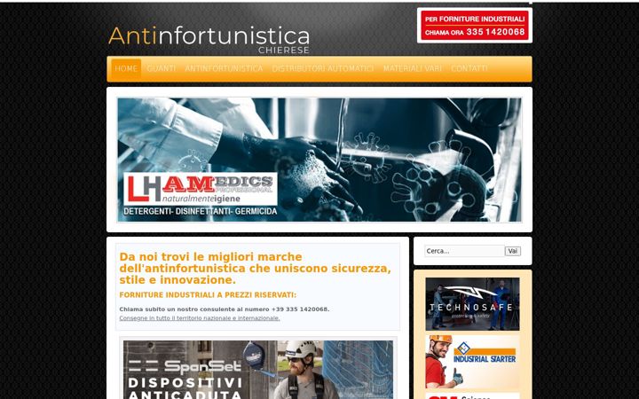 Screenshot ta' antinfortunisticachierese.it