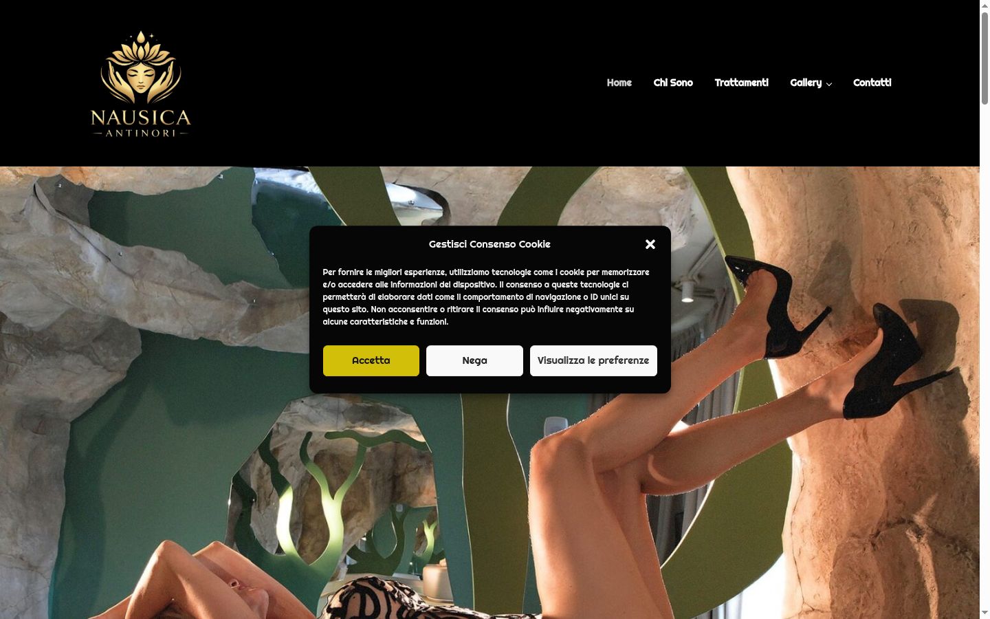 Screenshot tal-banner tal-kunsens muri qabel kwalunkwe interazzjoni