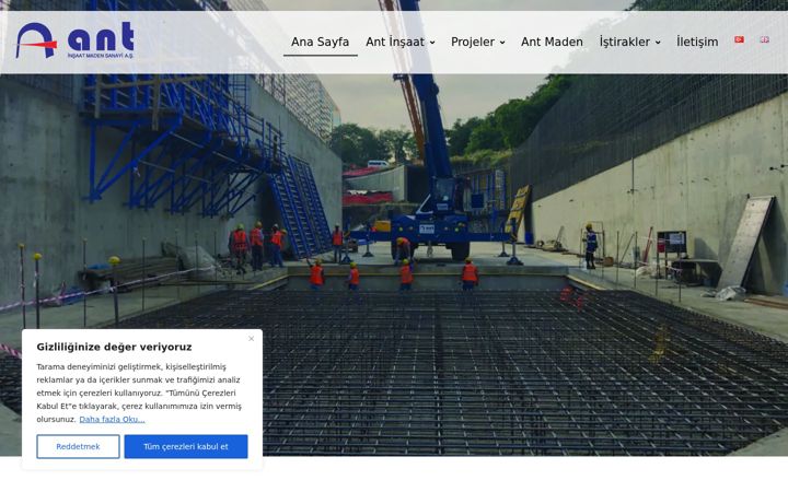 Screenshot ta' antinsaat.com