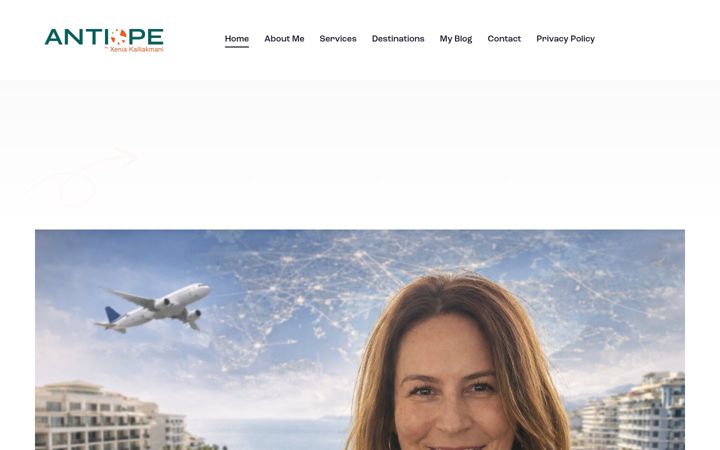 Screenshot of antiope-consulting.ch