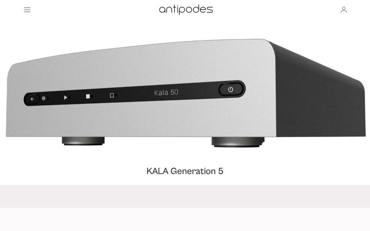 Screenshot of antipodes.audio