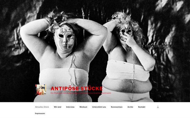 Screenshot of antipoesestuecke.de