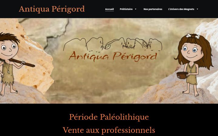 Screenshot of antiquaperigord.com