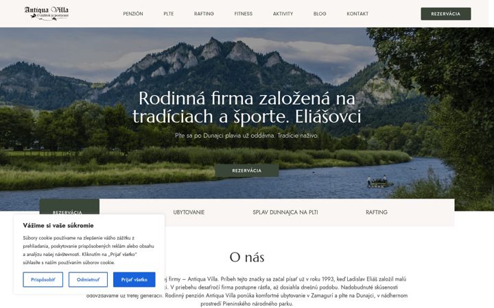 Screenshot of antiquavilla.sk
