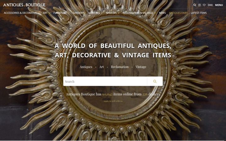 Screenshot of antiquesboutique.com