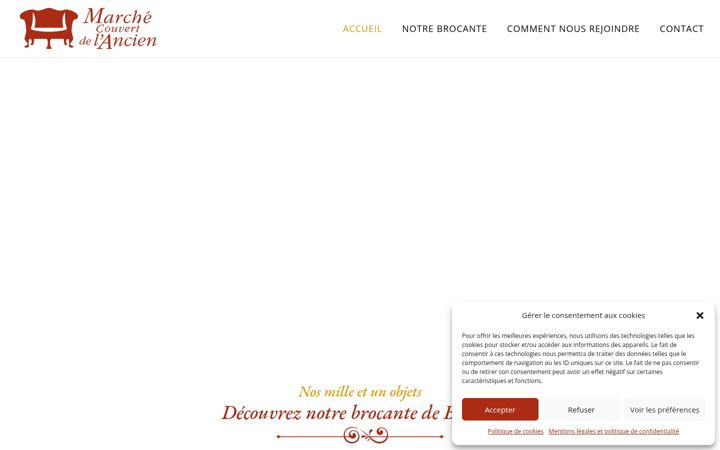 Screenshot of antiquitesbrocantebarjols.com