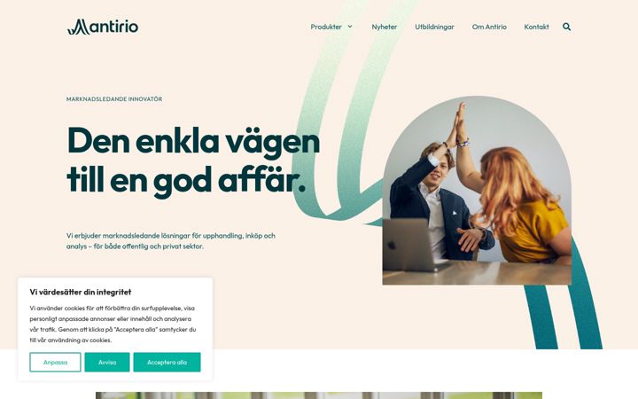 Screenshot of antirio.com