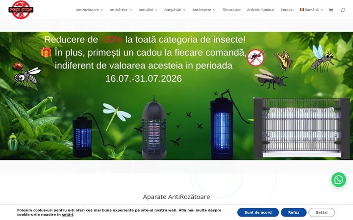 Screenshot van antirozatoare.ro