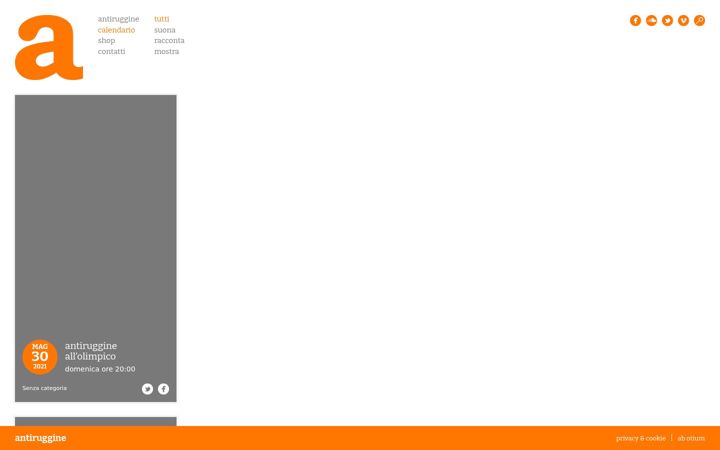 Screenshot of antiruggine.eu