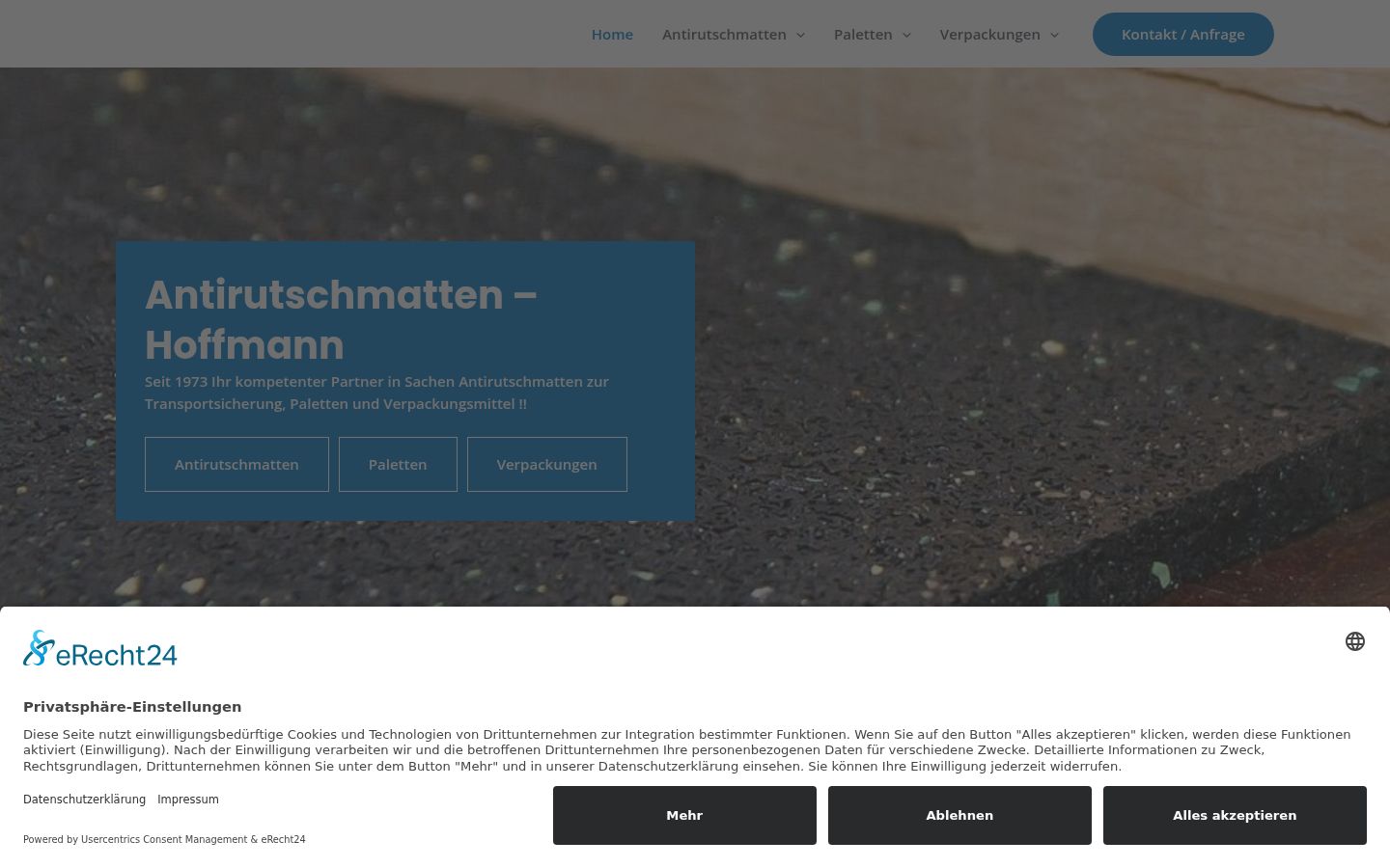 Screenshot tal-banner tal-kunsens muri qabel kwalunkwe interazzjoni