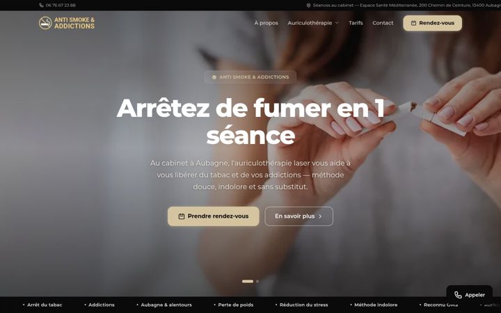 Screenshot of antismokeaddictions.fr