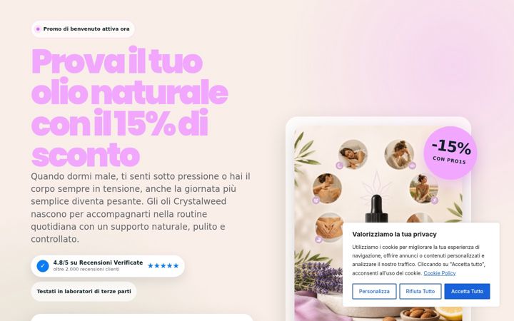 Screenshot of antistress-naturale.it